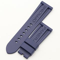 パネライ ルミノール 純正ラバーベルト オリーブ 24mm - メルカリ