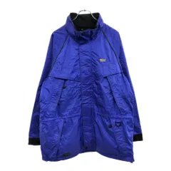 90年代 Eddie Bauer エディーバウアー EBTEK マウンテンジャケット アウトドア パープル(メンズ L)中古 古着 U4495