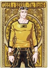 [중고] 밑바닥 라이언 골드 스미스 아르누보 아트 B5 밑깔개 [극장판 TIGER & BUNNY -The Rising-]