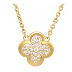 ヴァンクリーフ＆アーペル ピュア アルハンブラ ネックレス 750 (K18YG) レディース Van Cleef & Arpels【中古】 【ジュエリー】