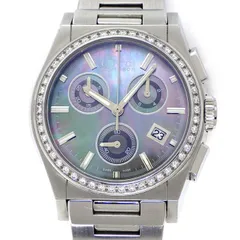 グッチ GUCCI 腕時計 パンテオン 115.4/YA115411 デイト クロノグラフ スモールセコンド 夜光インデックス 夜光針 ダイヤベゼル グレーシェル文字盤 SS クオーツアナログ 【箱・保付き】 【中古】のサムネイル