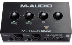 【中古】PCハード M-AUDIO 2チャンネルUSBオーディオインターフェース M-TRACK DUO