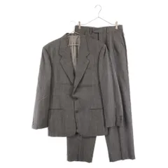 GIORGIO ARMANI (ジョルジオアルマーニ) 90～00S ノッチドラペル 2B テーラードジャケット 2タックセンタープレススラックス パンツ セットアップ グレーのサムネイル