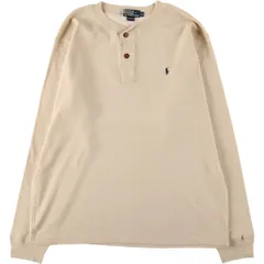 古着 ラルフローレン Ralph Lauren POLO by Ralph Lauren ヘンリーネック サーマルロングTシャツ メンズXL相当/eaa583465