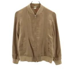 ロンハーマン 日本製 ブルゾン XS ベージュブラウン Ron Herman ジャケット レディース