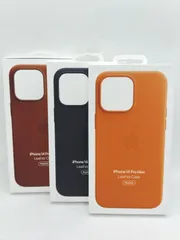 未使用APPLE iPhone14ProMax レザーケース MagSafe対応