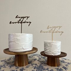 お誕生日3点セット（クレイケーキ小・ケーキスタンド小・お誕生