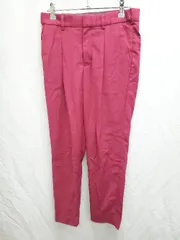 ◇ ⊂ green label relaxing グリーンレーベル UNITED ARROWS テーパード パンツ サイズ36 ピンク レディース P  【1409090040856】