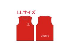 ライブランノースリTシャツ LLサイズ レッド