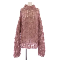 アイレネ IRENE フルカーディガン タートルウール デザインニット ブローチ 裾丸Vネックニットカーディガン レディース(M グリーン): 東京
