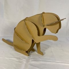 ダンボール工作キット　猫C7