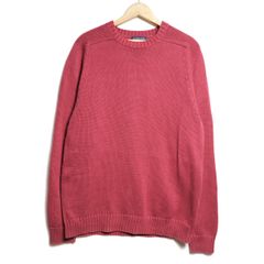 ランズエンド ドリフターセーター コットンニット くすみグリーン 日本製 b32d1fdd5a695ff754c2aac34897c2