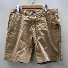 TOMMY HILFIGER トミーヒルフィガー チノパン ハーフパンツ ショートパンツ ロゴ刺繍 メンズ 34 ベージュ