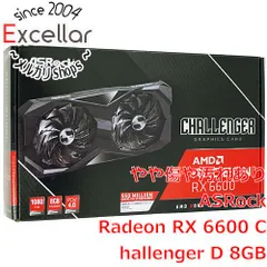 bn:16] ASRock製グラボ Radeon RX 6600 Challenger D 8GB PCIExp 8GB