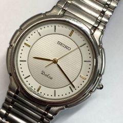 稼働品 SEIKO ドルチェ8N41-7020 Tungsten Carbide - メルカリ