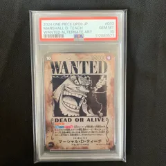 2025年最新】ティーチ 手配書 psa10の人気アイテム - メルカリ