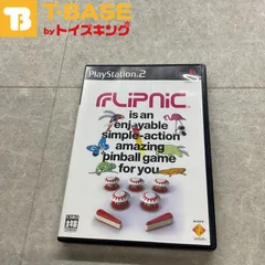 PlayStation 2/プレイステーション 2/プレステ 2/PS 2 SONY フリップニック ピンボール SCPS 15050 ソフト/■