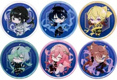 【中古】バッジ・ピンズ [単品] 集合 描きおろしちびキャラ缶バッジ6個セット 「Switchソフト OVER REQUIEMZ スペシャルステラセット」 同梱特典