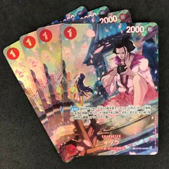 ワンピースカードゲーム 500年後の未来 OP03/003P1 イゾウ R スペシャルカード 4枚セットのサムネイル