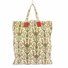 グッチ GUCCI Garden ガーデン トートバッグ ハンドバッグ キャンバス アイボリー /KH ■OH ●Dのサムネイル