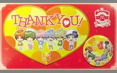 【中古】その他雑貨(キャラクター) 夏組 缶バッジ付きダイカットポストカード 「A3!(エースリー)×ファミリーマート 気持ちを伝える ありがとうショコラキャンペーン」 物販購入特典