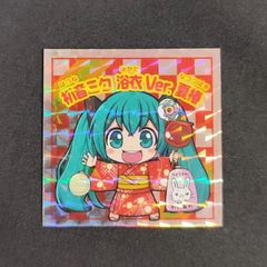 VOCALOID ミックリマン2 初音ミク 浴衣ver. シール