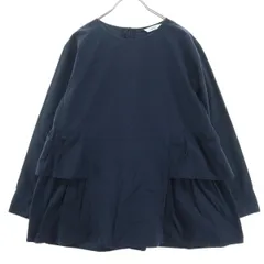 美品 relume レリューム 長袖 チュニック F ブラック レディース 古着