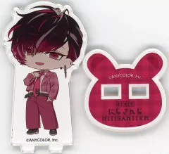 【中古】アクリルスタンド・アクリルパネル ヴェール・ヴァーミリオン 「バーチャルYouTuber にじさんじ NIJISANJI EN -お月見-×animatecafe トレーディングミニアクリルスタンド」