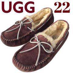 UGG モカシン ブラウン 25cm アンフレー キャメル - メルカリ