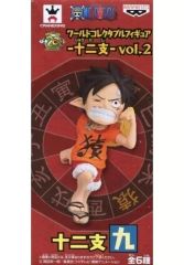 [중고]피규어 원숭이·D·루피 [원피스] 월드 콜렉터블 피규어-십이지-vol.2