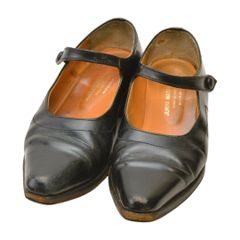 ジュンヤワタナベ コムデギャルソン COMME des GARCONS レザー シューズ ストラップ XSサイズ 黒 レディース F-LSHOE5087