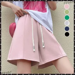 ショートパンツ スポーツパンツ 6色 夏レディース センタープレス カラー 短パン おしゃれ ハイウエスト Aライン 美脚 部屋着 運動服 ダンス ホットパンツジャージパンツ ボトムスカジュアル 韓国ファッション