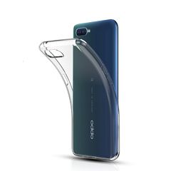 OPPO Reno A ケース クリア OPPO Reno A カバー 透明 耐衝撃 指紋防止 スリム 軽量 薄型 TPUカバー OPPO Reno A 用 カバー JACRON-Clear