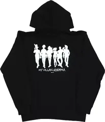 【中古】衣類 死柄木弔モチーフ＆集合シルエット イベントパーカー ブラック フリーサイズ 「僕のヒーローアカデミア 第一回敵＜ヴィラン＞連合総会」