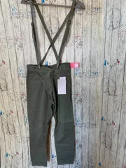 3WAY サスペンダー付き　パンツ　カーキ　S