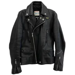 ルイスレザー×ヒステリックグラマー　ドミネーター　Sサイズ（36相当）ブラック Lewis Leathers(ルイスレザー) シングルレザージャケットﾄﾞﾐﾈｰﾀｰ