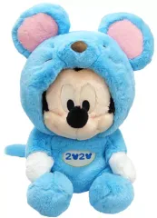【中古】ぬいぐるみ ベビーミッキー(子) 干支フラッフィープラッシー(ぬいぐるみ)2020 「ディズニー」 東京ディズニーリゾート限定 