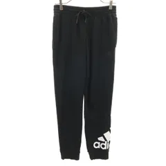 adidas アディダス スウェット ジョガーパンツ S ブラック メンズ 古着