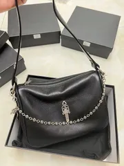 高品質版 Chrome Hearts（クロム・ハーツ）チキンナゲットバッグ（パッケージ付き、オリジナル吊り飾り付き） -WTO輸入1