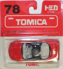 新品 トミカ　78　ホンダ　NSX　日本製　赤　1/59　ブリスター 240001010104のサムネイル
