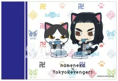 【中古】タペストリー 場地圭介＆ヒゲオ ミニフラッグ 「東京リベンジャーズ×なめ猫」