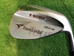 ゴルフ　ウェッジ　ツアーステージ　X-WEDGE 101LB 右　NT0433 ブリヂストン ツアーステージ X-WEDGE 101LB 黒染めの試打