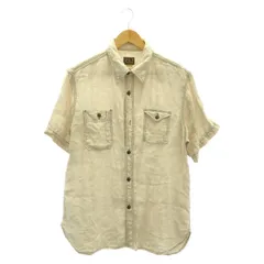 【中古】sportswearbyCUSHMAN　長袖シャツ　ホワイト　サイズL[91]のサムネイル