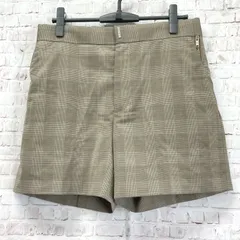 新品同様　Givenchy　メンズ　ショートパンツ　チェック　ブラウン系　48のサムネイル