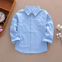 ☆ ライトブルー ☆ 110cm ☆ シャツ lykidche3 ネルシャツ キッズ 子供 こども 子ども ジュニア 長袖 長そで チェックシャツ 秋 冬 男の子 女の子 襟付き シャツ 子供服 子ども服 可愛い かわいい カワイイ トップス 起毛 カジュアル
