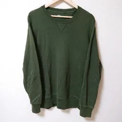 (^w^)b UNIQLO ユニクロ スウェット トレーナー グリーン メンズ サイズL