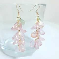 春薫る藤の花ピアス