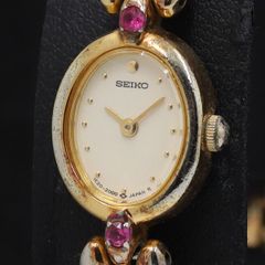 ジャンク】SEIKO ゴールド バングル 腕時計1E20-6230 - メルカリ