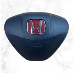 ステアリング エンブレム ステッカー 半艶レッドレザー ホンダ HONDA ⚫︎フィット ⚫︎シビック ⚫︎ヴェゼル ⚫︎フリード ⚫︎オデッセイ ⚫︎C-RZ ⚫︎S660 ⚫︎N BOX ⚫︎N ONE ⚫︎N WGN ⚫︎N VAN 他