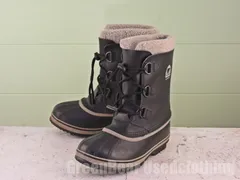 レディース SOREL スノーブーツ 黒 25cm B063
